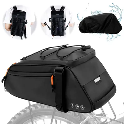 Image de Sacoche de vélo étanche 3-en-1 pour l'arrière