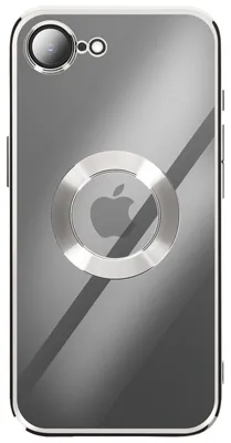 Immagine prodotto di Avizar, custodia morbida in silicone con cornice cromata per Apple iPhone 17e, argento