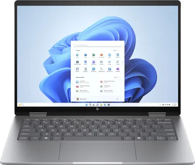 Obrázok produktu pre HP Envy x360 14-fc0775ng 14" 2024 WUXGA Ultra 7 155U 16 GB / 512 GB W11H QWERTZ Silver Renew 512 GB strieborná
