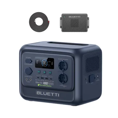 Productafbeelding van BLUETTI Elite 100 V2: Draagbare powerstation en oplader, 2 x 1024Wh LFP, 1200W generator-oplader, 1,2 uur snelladen via auto, ideaal voor campers en reizen