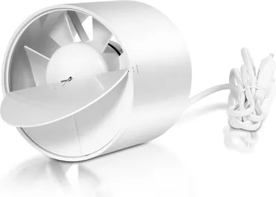 Produktbild von SWANEW Rohrventilator Lüfter Ablüfter Kanallüfter 100mm Ventilator Gebläse Lüfter mit Öllager