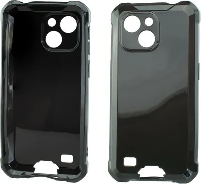 Image de caseroxx Housse de protection TPU compatible avec Oukitel WP32, étui en caoutchouc pour téléphone portable noir