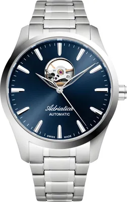 Obrázok produktu pre Pánske hodinky Adriatica Open Heart Automatic Sapphire