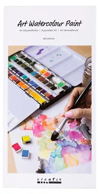 Image de Art Aquarelle Couleurs Standard - 48 Couleurs