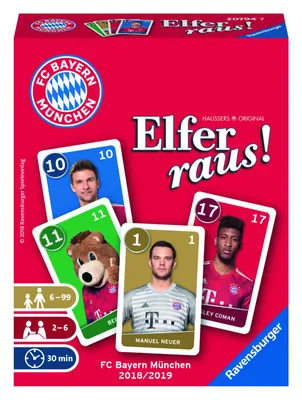 Produktbild von FC Bayern München Elfer raus! Ravensburger 20794