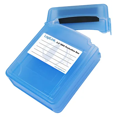Immagine prodotto di LogiLink Festplatten Schutz-Box fr 2x 2,5'' HDDs