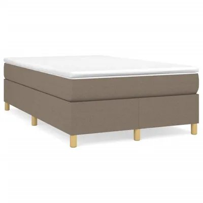Obrázok produktu pre vidaXL Box spring bed frame taupe 120x200 cm fabric