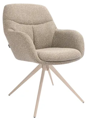 Produktbild von Kick Collection Drehstuhl Abel - Taupe - Textur Stoff - Erhältlich in vielen Farben