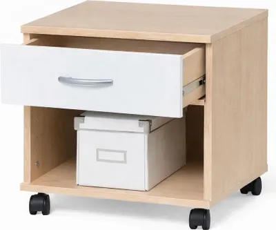 Produktbild von Rollcontainer 40x40x41cm sonoma eiche Nachtschrank #1968