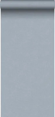 Obrázek produktu pro Sanders & Sanders Lněná strukturovaná šedomodrá tapeta - 640426 - 53 cm x 10 m