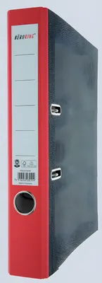 Produktbild von Wolkenmarmor Ordner, A4, Rücken- breite, 50mm, rot
