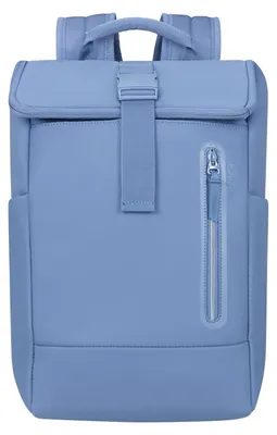 Image de American Tourister sac à dos pour ordinateur portable sac à dos pour ordinateur portable Urban Tide Rolltop Laptop Backpack 14" 22,5L Storm Blue bleu gris