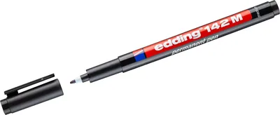 Produktbild von Edding 4-142001, Schwarz, Fein, Schwarz, Rund, 1 mm, Deutschland