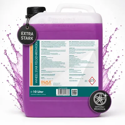 Produktbild von INOX® Felgenreiniger Konzentrat 10 L - Spezial Felgen Reiniger für Alu & Stahl