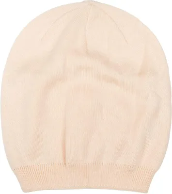 Produktbild von styleBREAKER Uni Feinstrick Beanie Doppellagig, Beige
