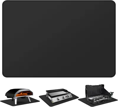 Produktbild von Grillmatte 61 x 91 cm, feuerfest, wasserdicht, hitzebeständig, für den Außenbereich