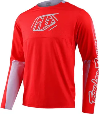 Produktbild von Troy Lee Designs Sprint Langarm Enduro Trikot Rot S Mann Rot S