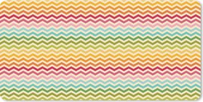 Produktbild von MuchoWow® Mauspad Mousepad Muster - Regenbogen - Retro 60x30 cm - Mousepads - Maus Mat - Pad - Mausunterlage - Nachhaltig
