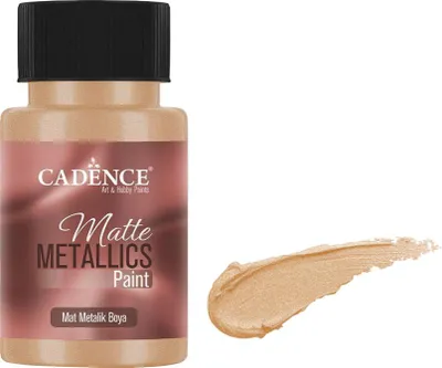 Produktbild von Cadence - Matte Metallic Acrylfarbe - 50ml Antik-Gold