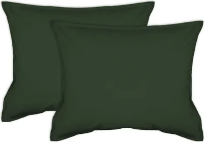 Produktbild von Kissenbezug Lissabon - (2x 45x45cm) Waldgrün