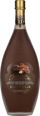 Produktbild von Bottega Crema di CIOCCOLATO GIANDUIA FONDENTE Cream Liqueur 17% Vol. 0,5l