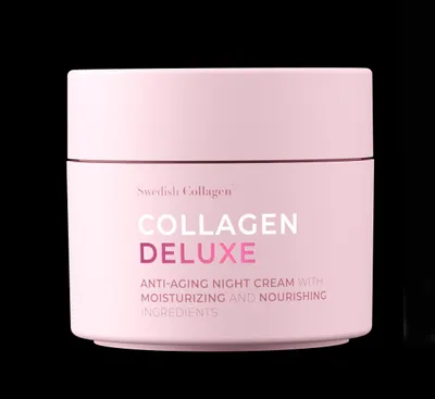 Imagen del producto de Crema de noche sueca antiedad con retinol, ácido hialurónico y colágeno – 50 ml