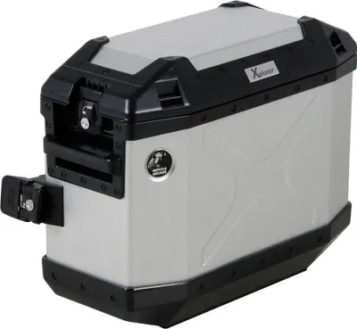 Produktbild von Hepco Becker Xplorer 30l 610209 00 00 Right Seitenkoffer Silber  Silber One Size
