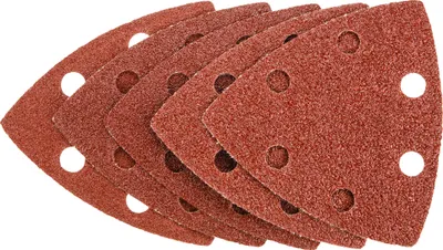 Immagine prodotto di Carte abrasive GRAPHITE con velcro, 83 x 83 x 83 mm (K60x2, K80x2, K100x1), 5 pezzi.