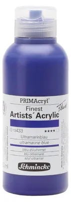 Produktbild von Schmincke PRIMAcryl Professional Acrylfarben 250 ml - 433 Ultramarinblau fluid