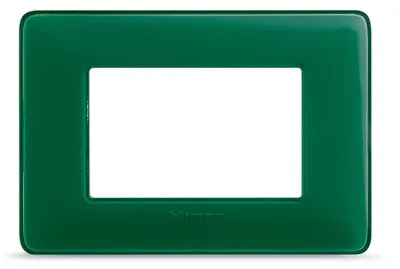 Image de Bticino Matix 3-Modul-Smaragdplatte AM4803CVS