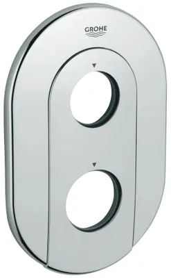 Rosette 47526000, Chrom, 1 Stück