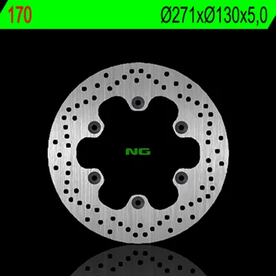 Obrázok produktu pre NG BRAKES Bremsscheibe rund starr