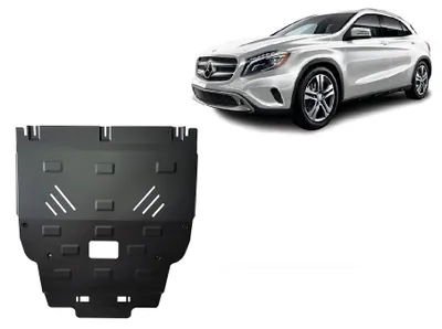 Image de Protection anti-encastrement pour le moteur de la Mercedes GLA X156