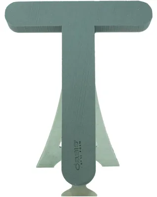 Produktbild von OASIS Steckschaum BIOLINE Buchstabe T 37cm Steckmasse Steckschwamm