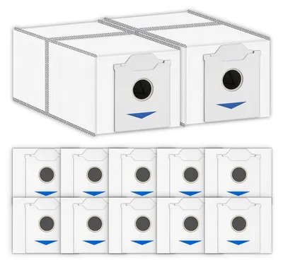 12 Ersatz-Staubbeutel für Ecovacs Deebot N30 Omni/Pro