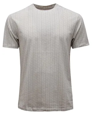Image de T-shirt Armani Exchange beige pour homme en coton : Taille - XS Taille : XS