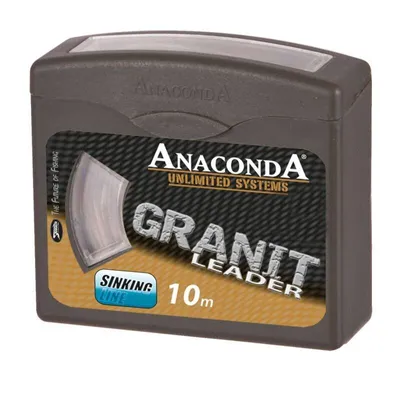 Produktbild von Anaconda Granit Leader 10m Camo Green / Karpfenvorfach: 25lb