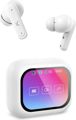 Produktbild von Ksix Vision, True Wireless Stereo (TWS), Anrufe/Musik/Sport/Alltag, 20 - 20000 Hz, Kopfhörer, Weiß
