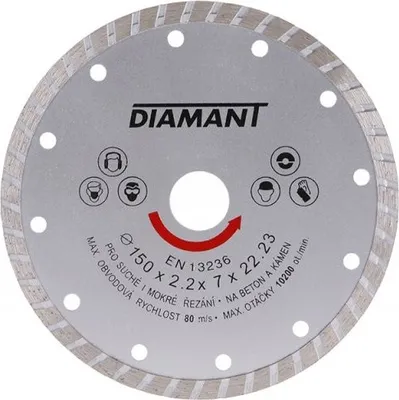 Produktbild von Diamantscheibe DIAMANT 150x22. 2x3. 1mm TURBO