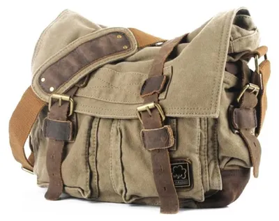 Productafbeelding van Canvas Schoudertas voor Heren en Dames