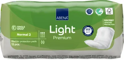 Productafbeelding van Abena Light Premium Normal 2 Inlegverband (12 stuks)