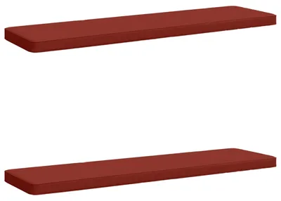 Immagine prodotto di Cuscini per divano, set da 2, modello VUGHT, 100% poliestere, colore rosso