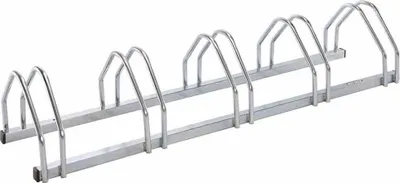 Produktbild von Fahrradständer 5-Plätze Stahlrohr 133,3 x 33 x 26 cm