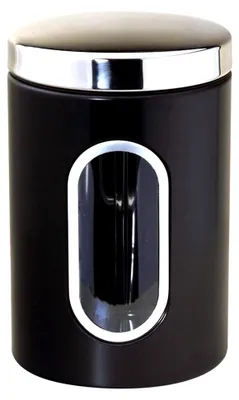 Produktbild von Edelstahl Aufbewahrungsdose 1,5 Liter Schwarz