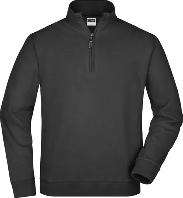 Produktbild von Round-Neck Zip black, Gr. L