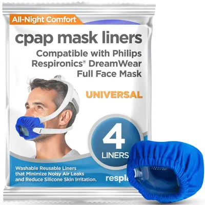 Produktbild von CPAP-Maskenbezüge für Vollgesichtsmasken – 4 Stück