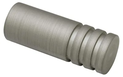 Immagine prodotto di Cilindro terminale Gardinia per Ø 19 mm argento 6,5 cm
