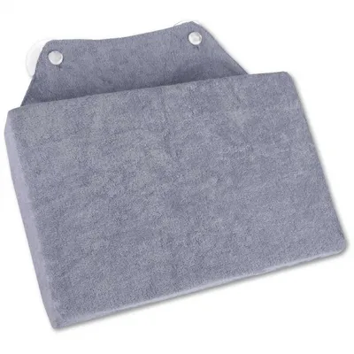 Produktbild von Badewannenkissen in 16x25cm, Farbe: Anthrazit