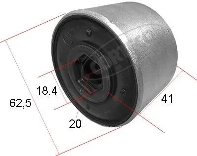 Produktbild von Lagerung Lenker für AUDI A2 (8Z0) Vorne Links Vorne Rechts Hinten Unten 49403109 CORTECO