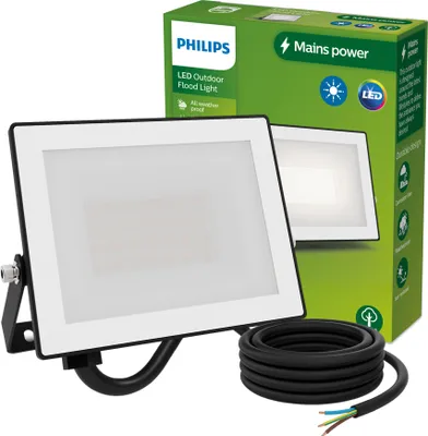 Zdjęcie produktu dla Philips Kinkiety Lois 20 W, Oświetlenie zewnętrzne ścienne, Czarny, Metal, IP65, Ogród, Patio, I